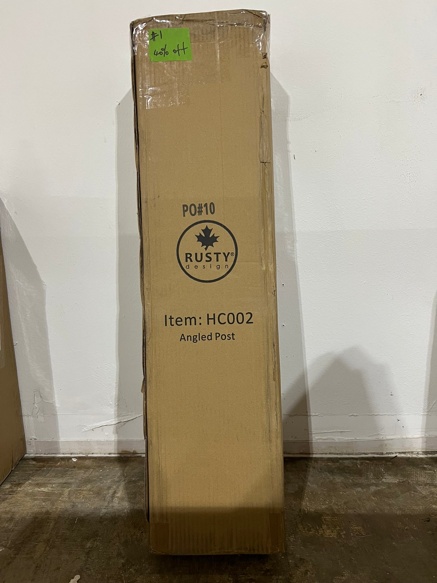 CLEARANCE #1 | Angled Post For Mailbox #HC002