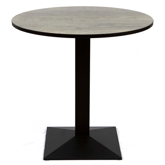 round HPL restaurant cafe table