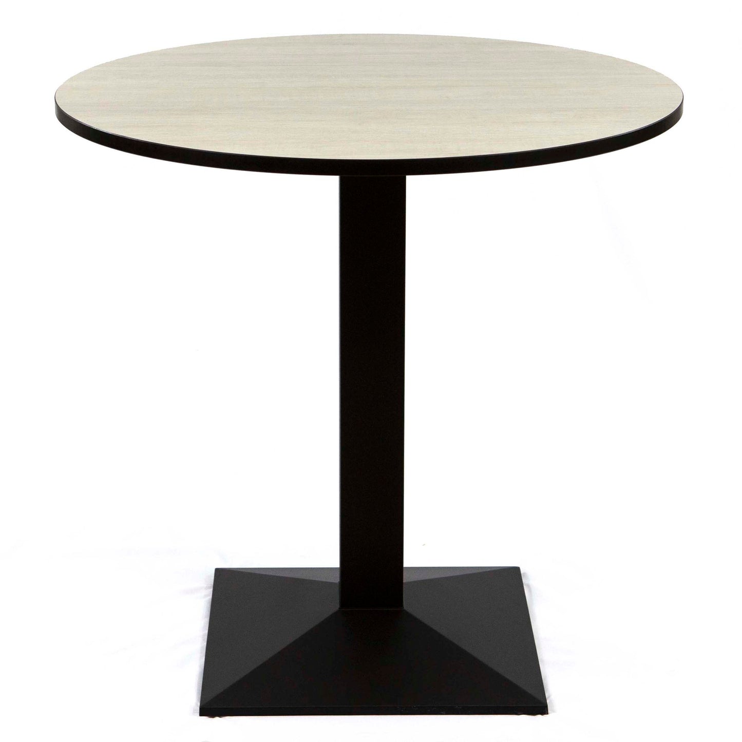 30" round HPL restaurant cafe table