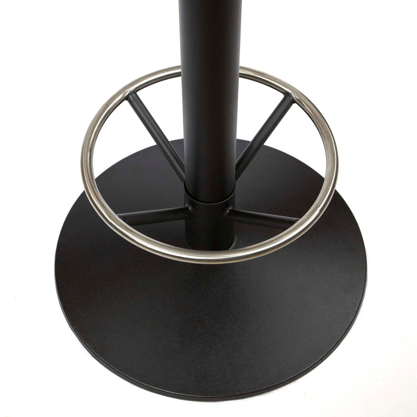 Bar Height Cast Iron Table Base with Footrest #JK3010H