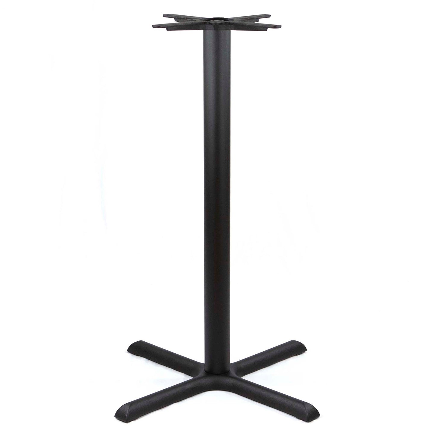 H42" Bar Height Cross Cast Iron Table Base #JK3029H