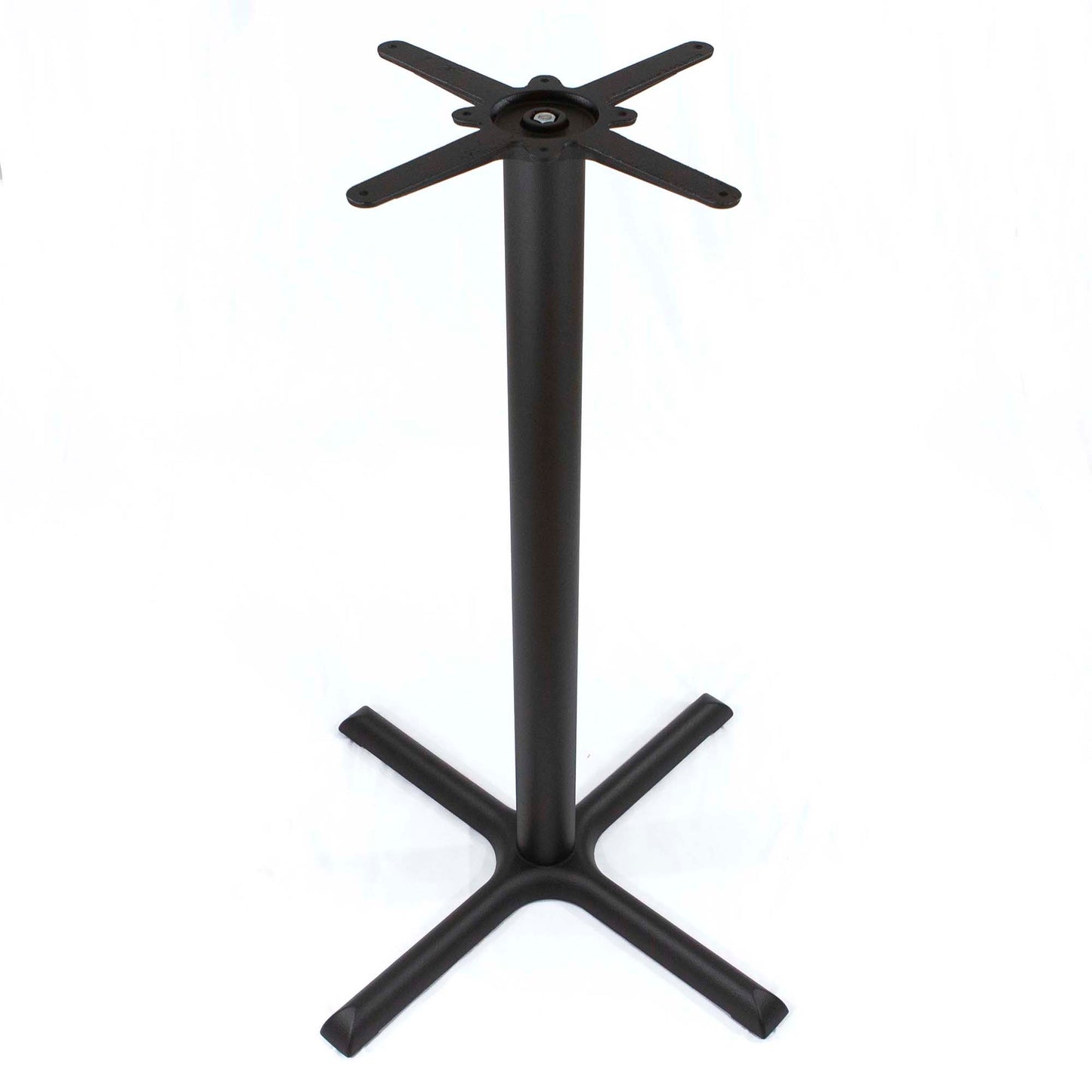H42" Bar Height Cross Cast Iron Table Base #JK3029H