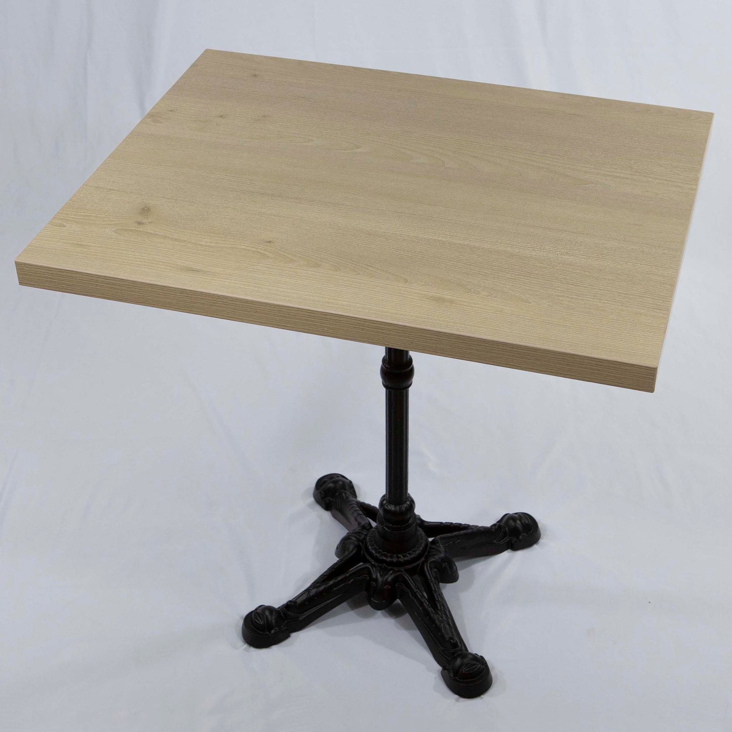 melamine laminated particle wood restaurant table