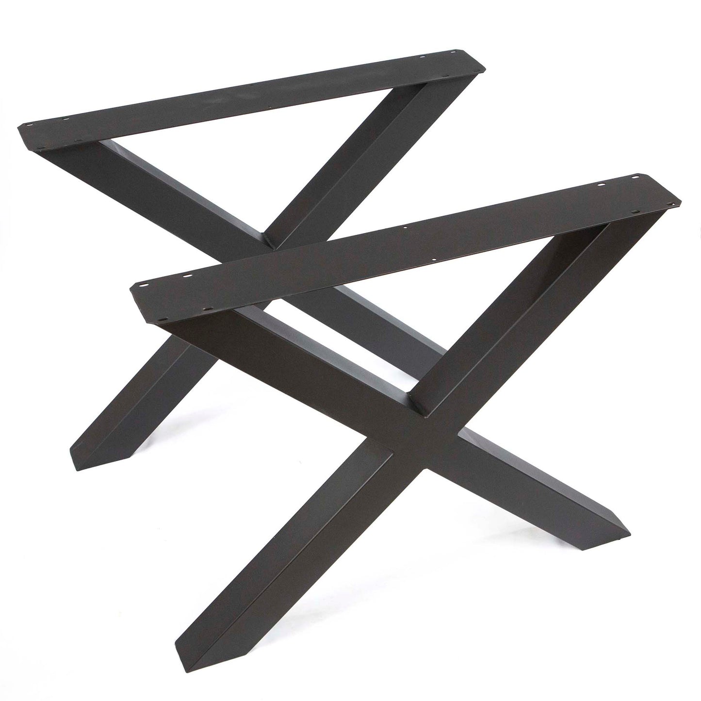 ss019 extra wide X-shaped dining table legs