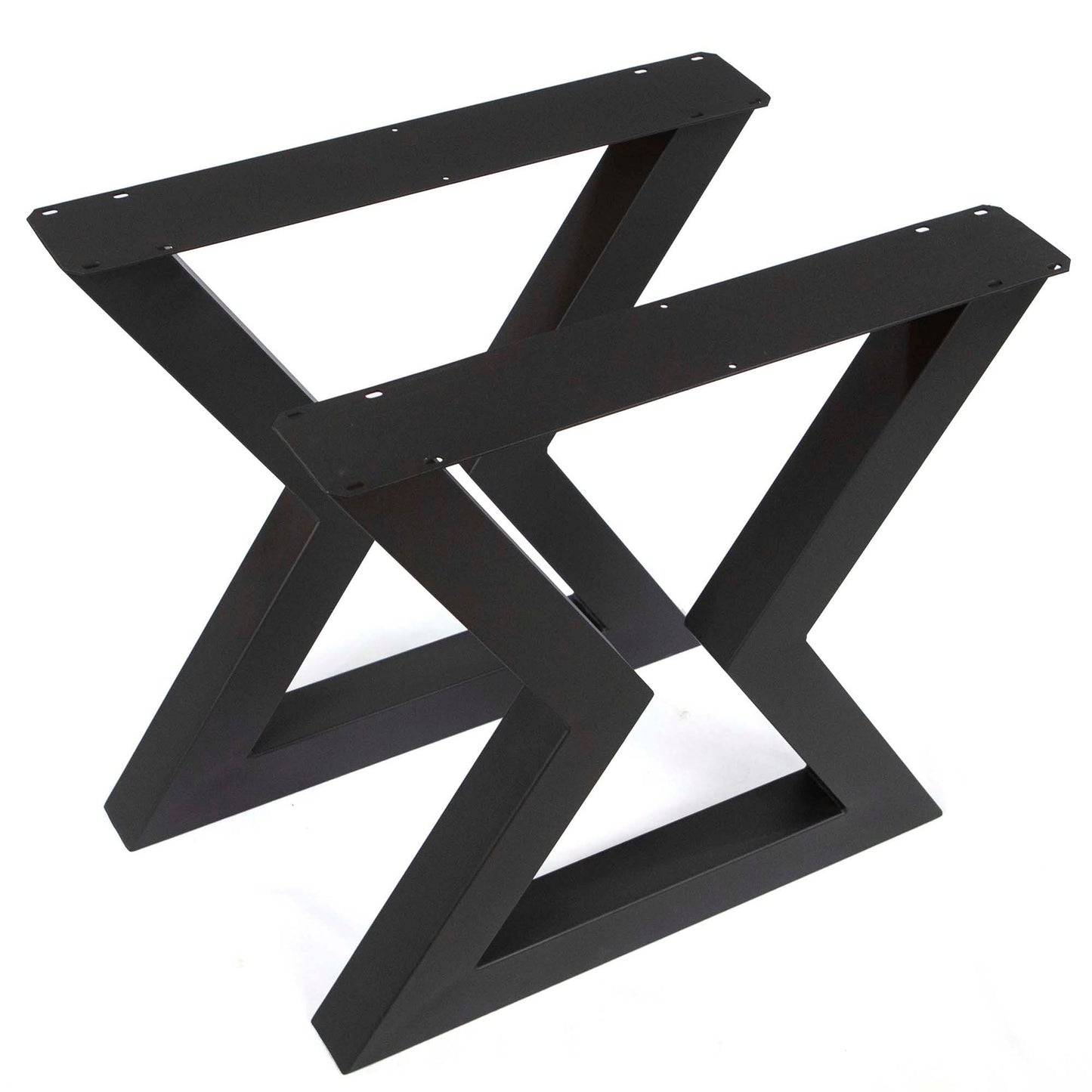 ST2910 sleek X-shaped dining table legs