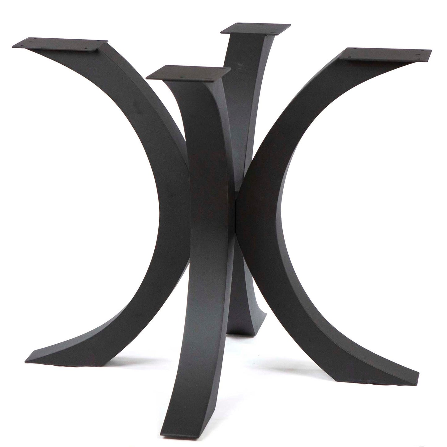 ST3011 flowy butterfly shaped round dining table legs