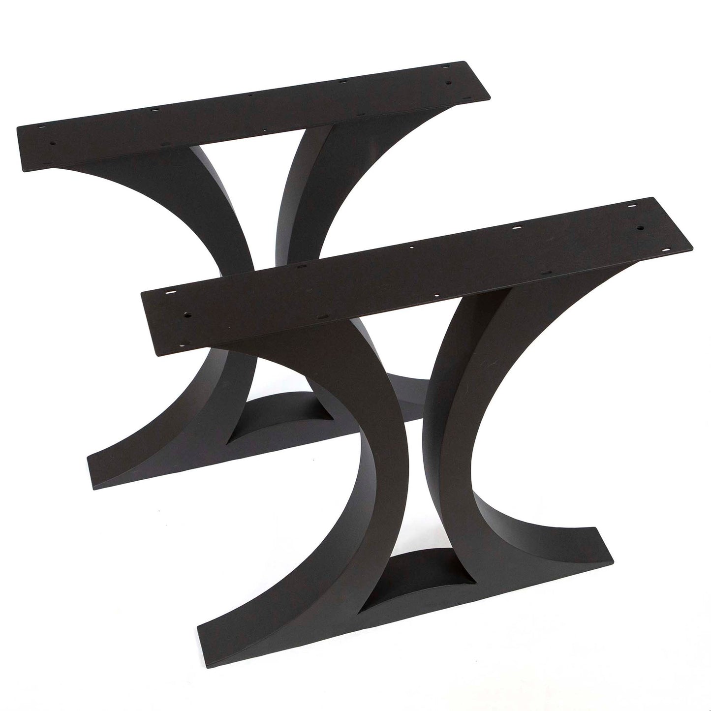 ST3012 flowy X-shaped dining table legs
