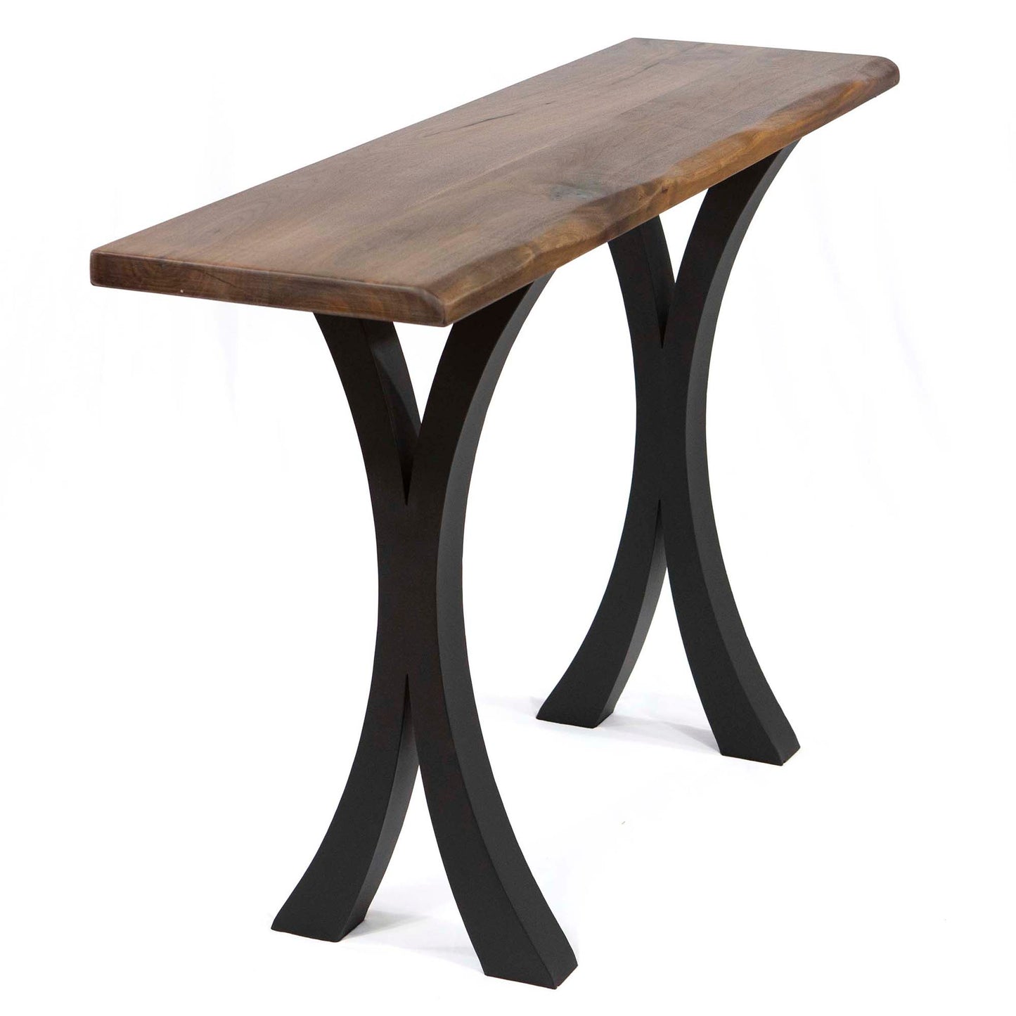 ST3013B X-shaped entryway console table legs