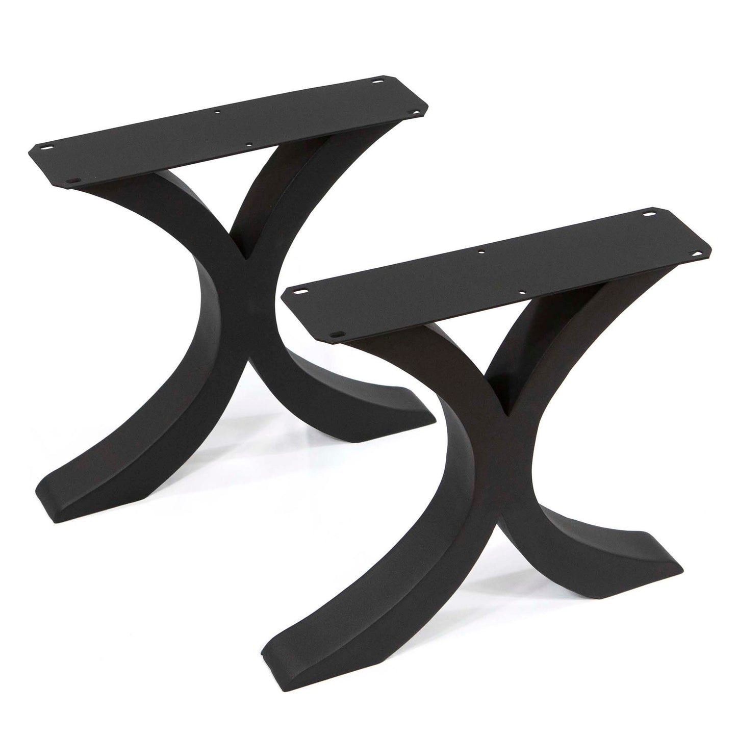 Flowy X-Shaped Coffee Legs, 1 Pair #ST3013D