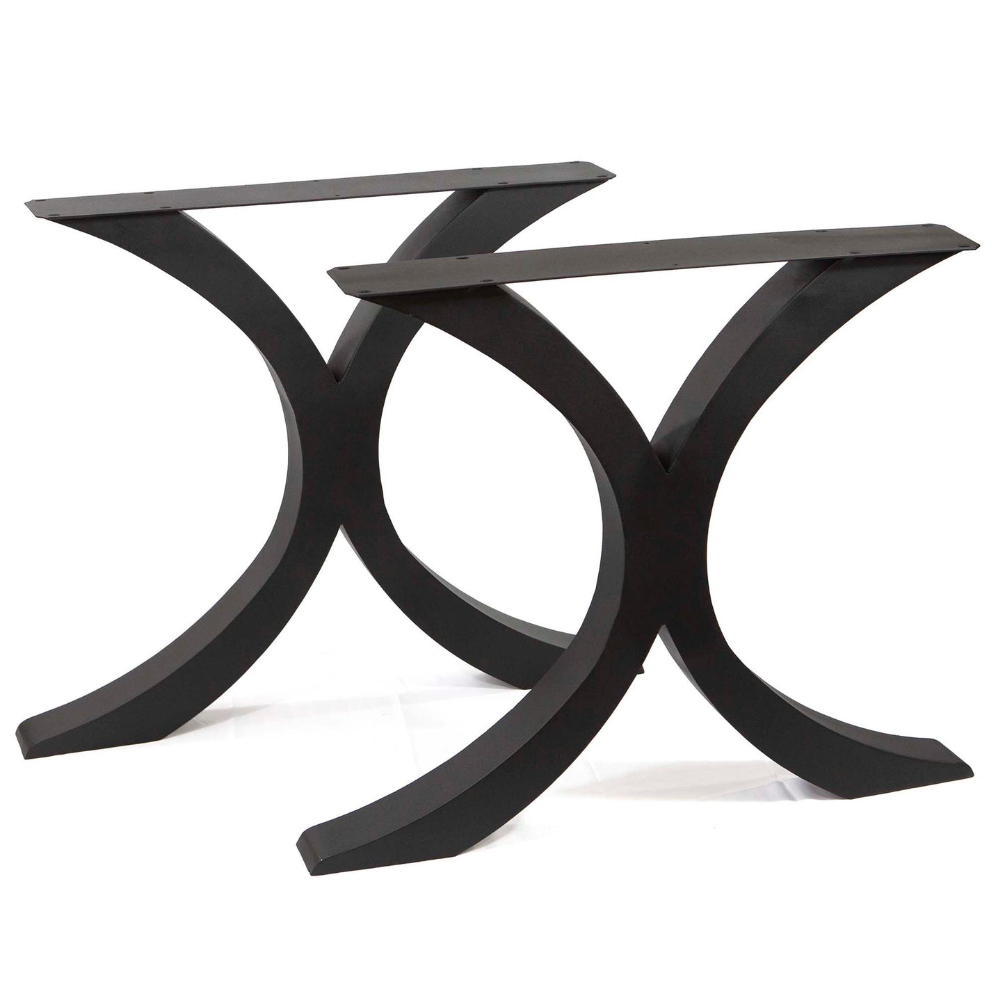 Extra Wide Flowy X-Shaped Dining Table Legs, 1 Pair #ST3013T
