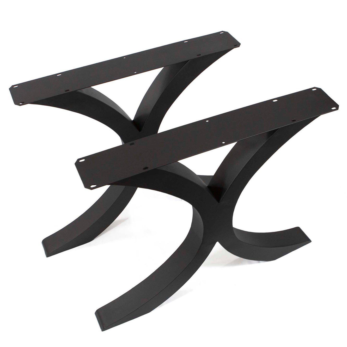 Extra Wide Flowy X-Shaped Dining Table Legs, 1 Pair #ST3013T