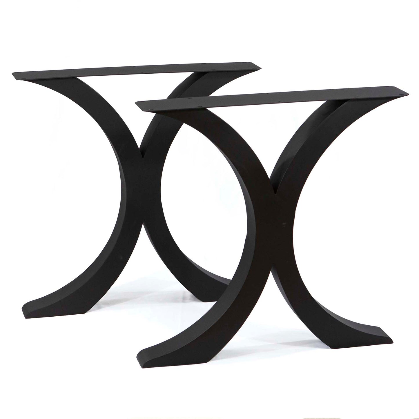 ST3013 flowy X-shaped dining table legs