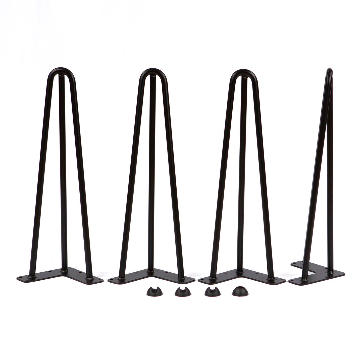W5032C 16 inch hairpin bench and coffee table legs
