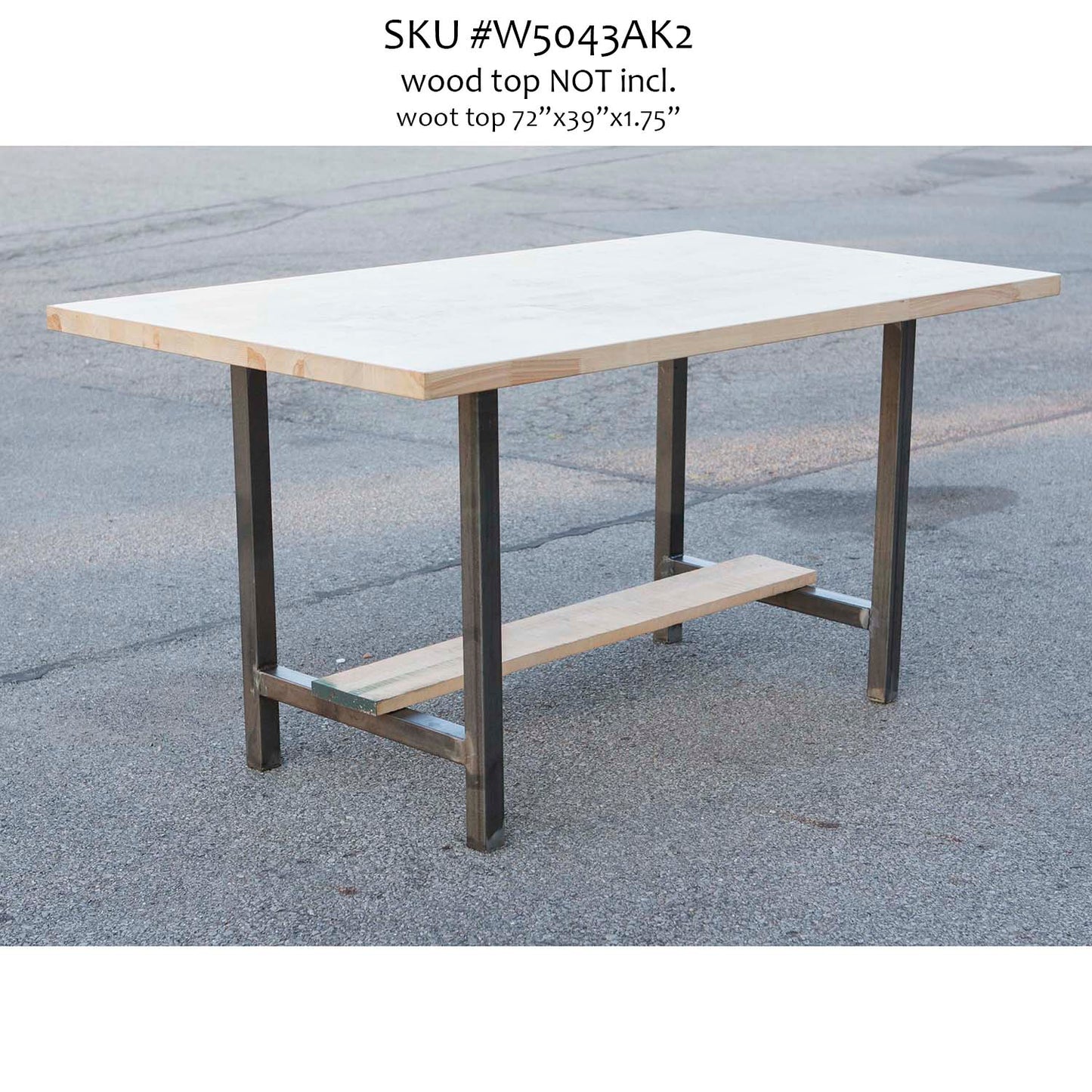 metal table legs, at 34" tall, for counter height kitchen dining table, ship in Canada & USA