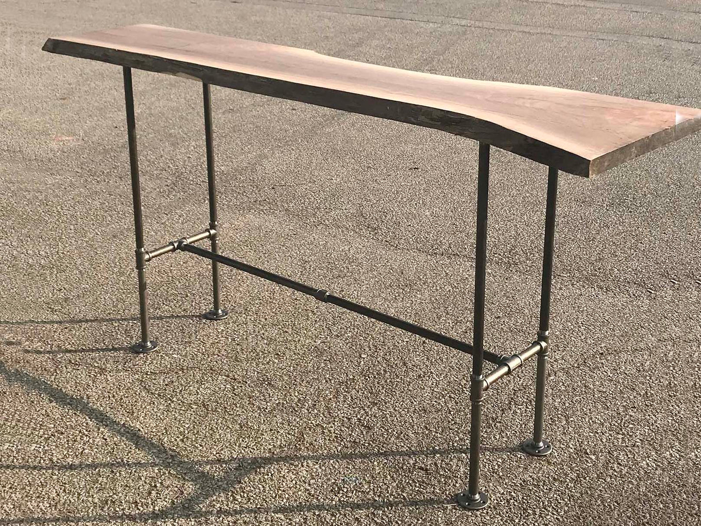 pipe table legs for bar height pub table