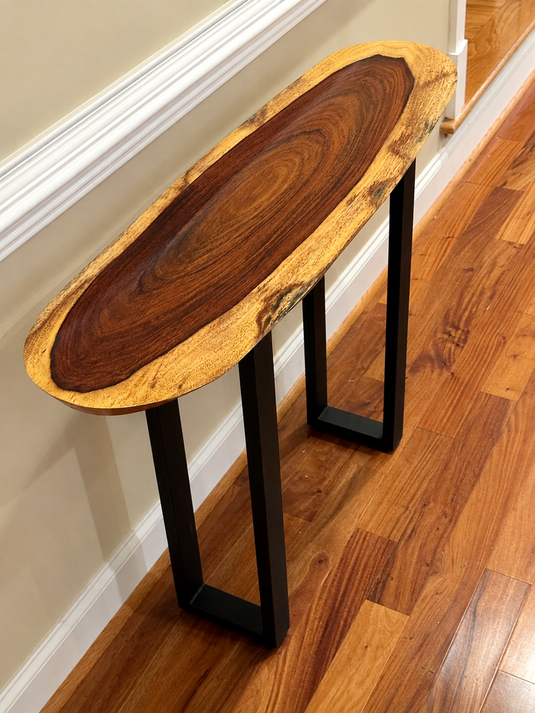 U-Shaped W7.75"xH28" Small Console Table Legs, 1 Pair #W5033H28