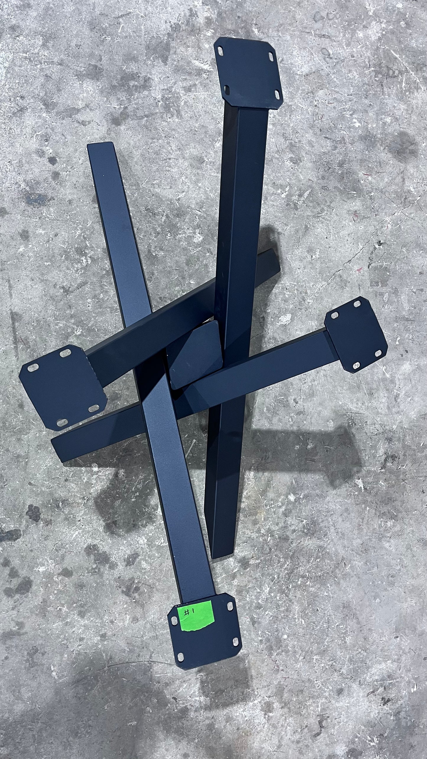 CLEARANCE #1 | Coffee Table Legs, Straw Bundle Shaped, 1 Set #SS1720