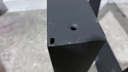 CLEARANCE #2 | Coffee Table Legs, 1 Pair, Trapezoid-Shaped #SS220N