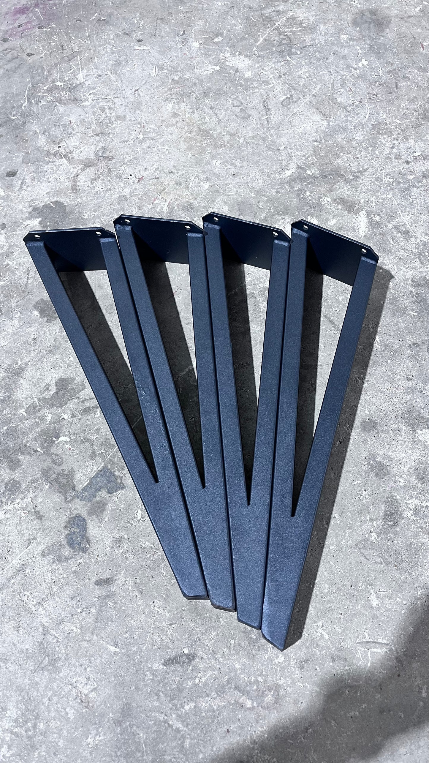 CLEARANCE #3 ｜Box Hairpin Coffee Table Legs, Set/4, #SS2120