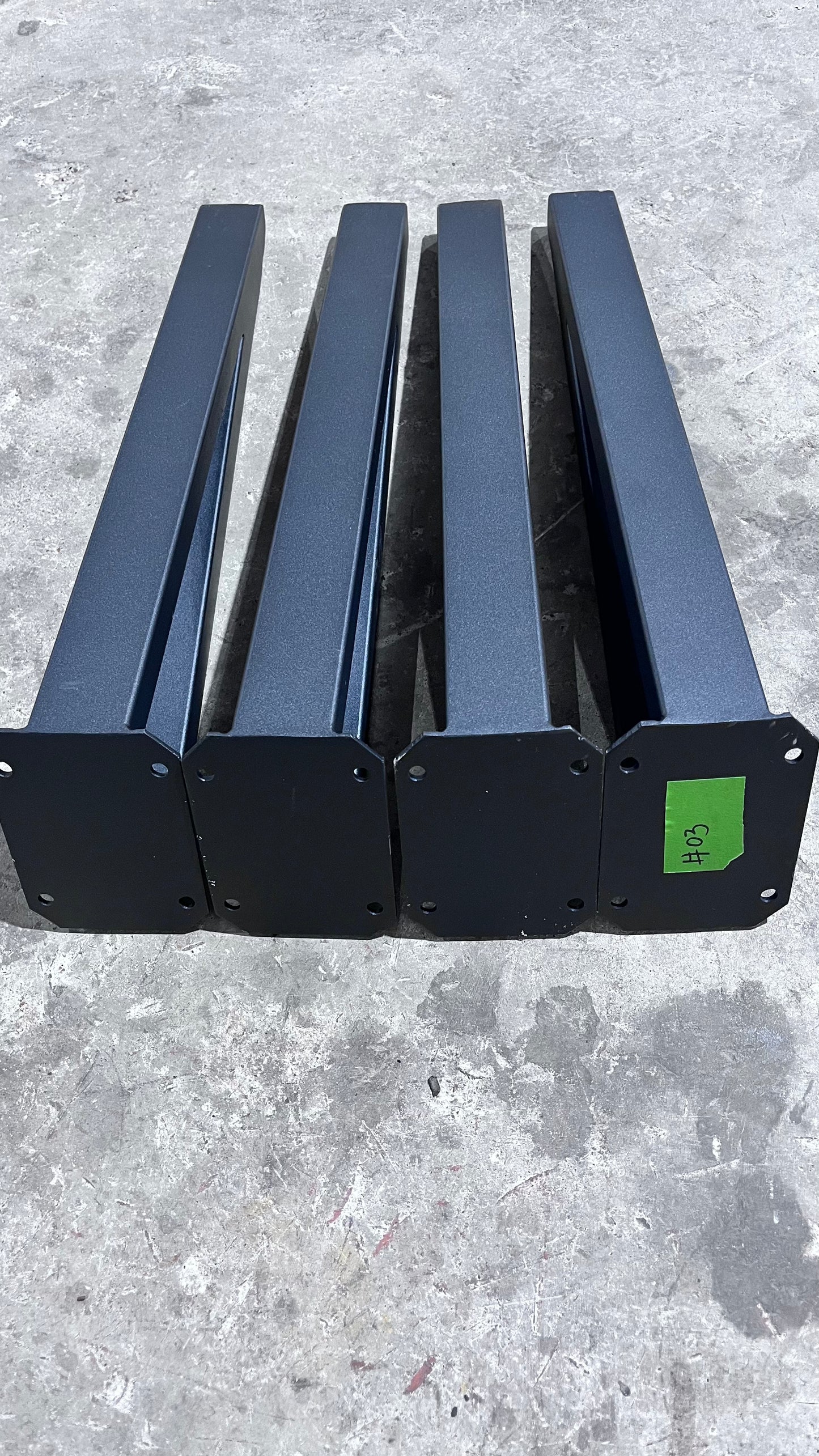 CLEARANCE #3 ｜Box Hairpin Coffee Table Legs, Set/4, #SS2120