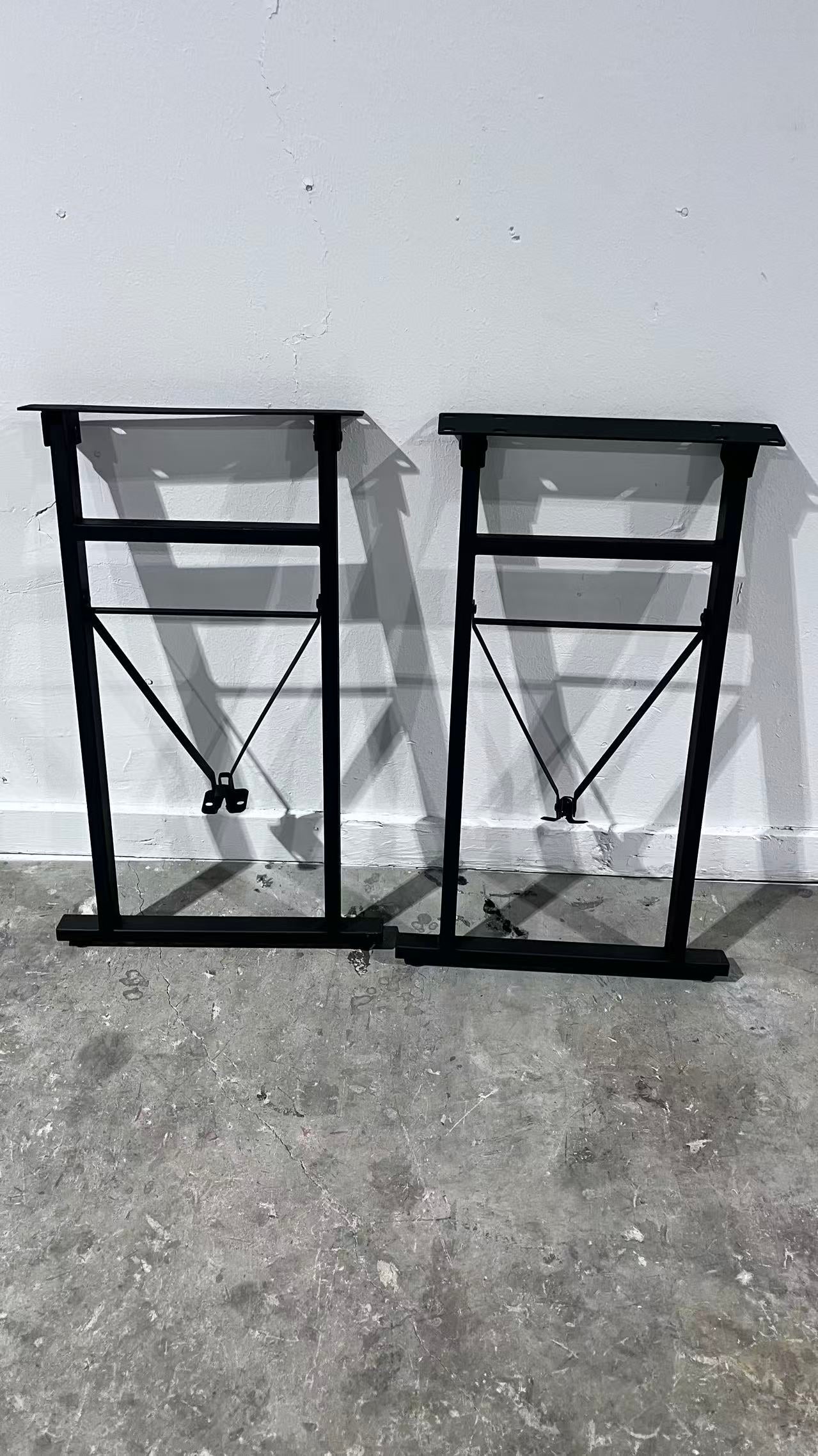 CLEARANCE #6｜H28" Folding Table Legs, 1 Pair #SS025