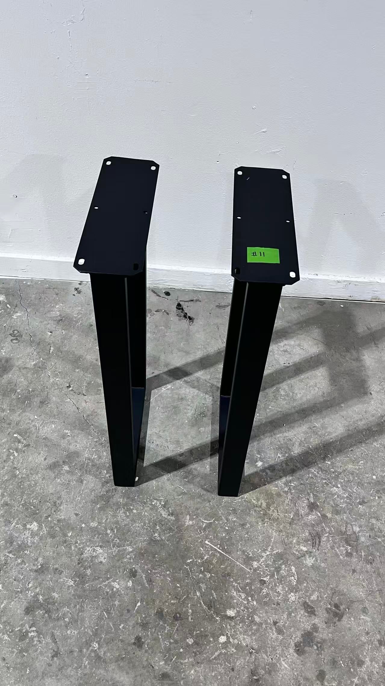 CLEARANCE #11|U-Shaped W12"xH28" Console Table Legs, 1 Pair, #W5033B