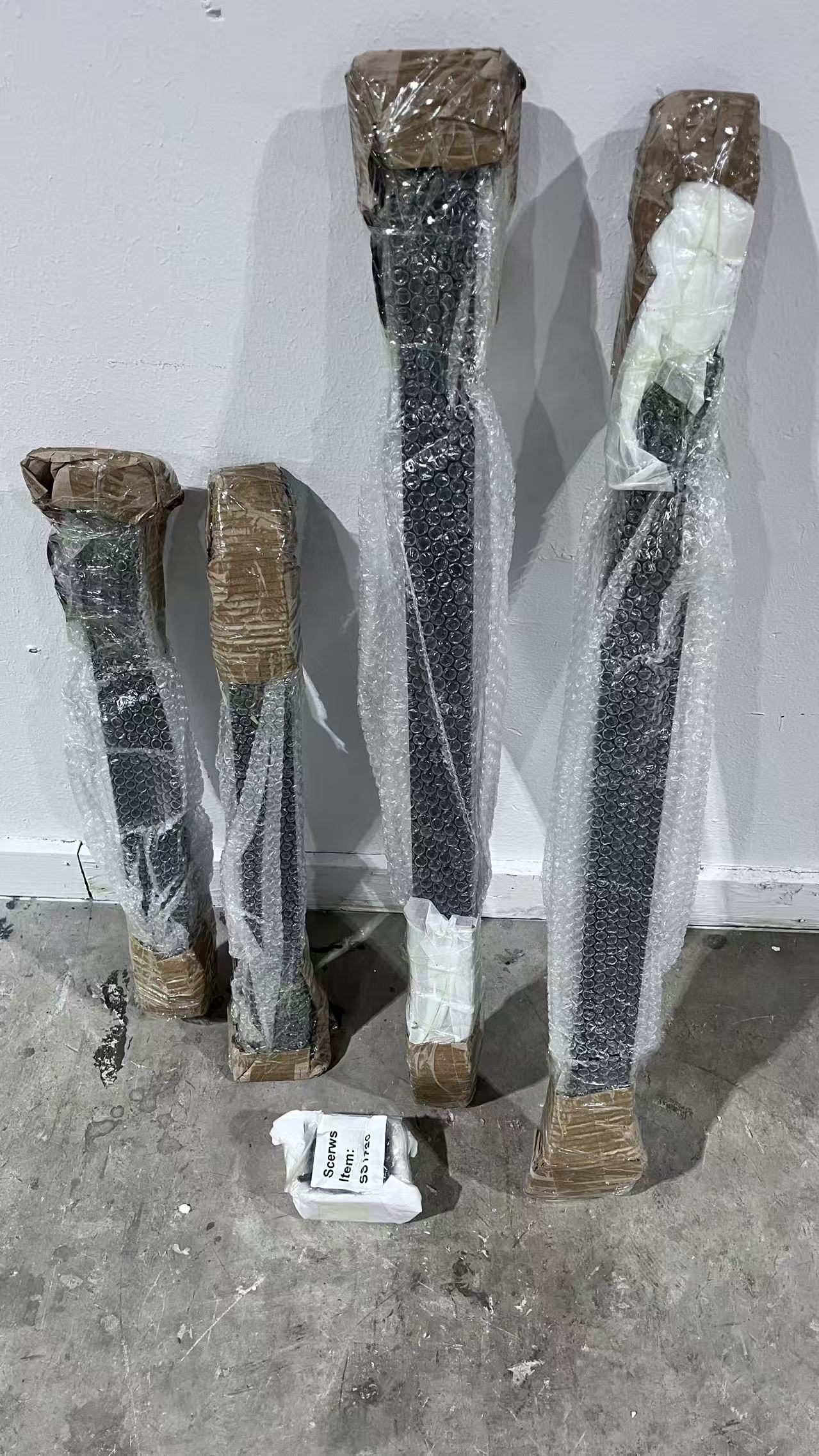 CLEARANCE #12|Coffee Table Legs, Straw Bundle Shaped, 1 Set #SS1720