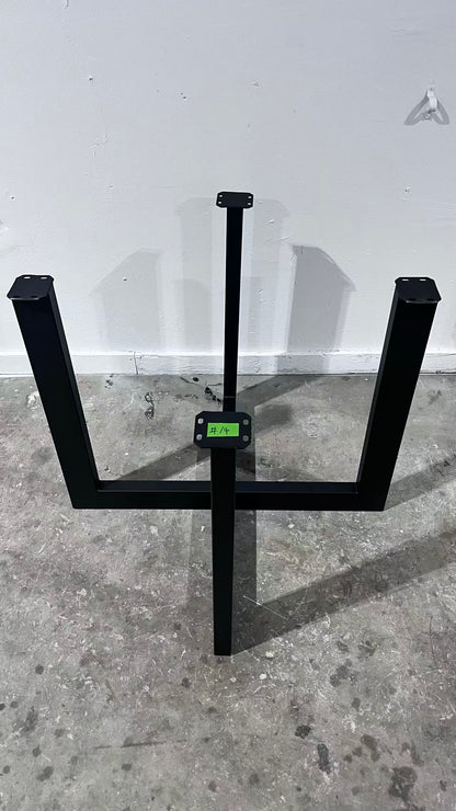 CLEARANCE #14｜Extra Wide Round Dining Table Legs, 1 Set #SS1412