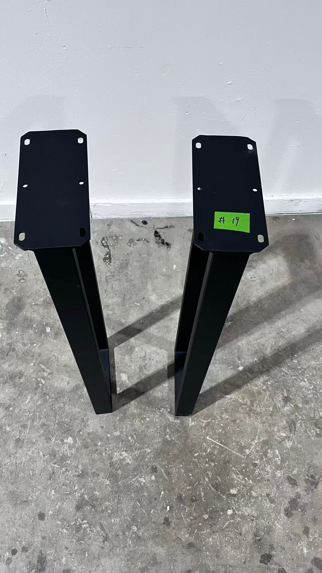 CLEARANCE #19 ｜U-Shaped W8.75"xH34" Small Sofa Table Legs, 1 Pair #W5033H34