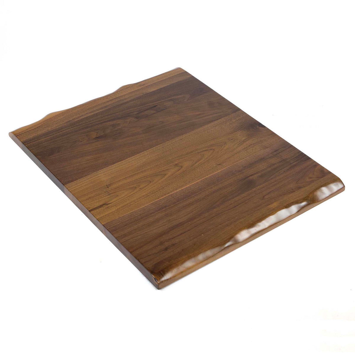 24 x 30" LIVE EDGE Solid Black Walnut Restaurant Table Tops #DE2430W2