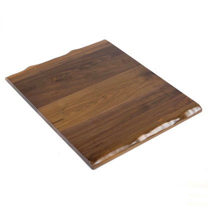 24 x 30" LIVE EDGE Solid Black Walnut Restaurant Table Tops #DE2430W2