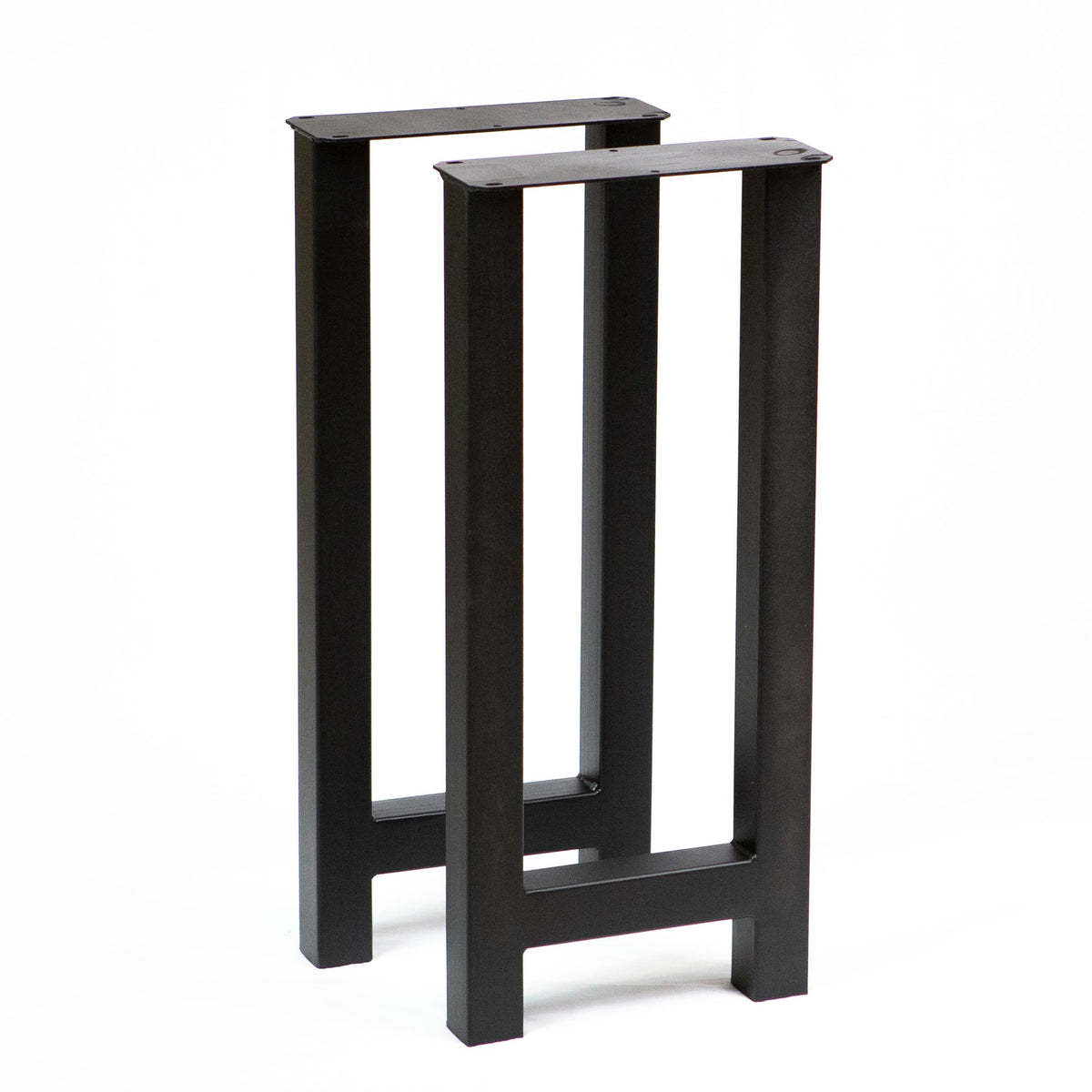 Entryway Console Table Legs - Heavy Duty H-Shaped Pair – Rusty Design ...