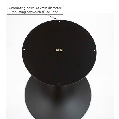 Tulip-Shaped Round Dining Table Base, White Powder Coated #LK2028W