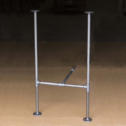 table legs made in industrial pipe, at 40" tall for bar table, ship in Canada & USA