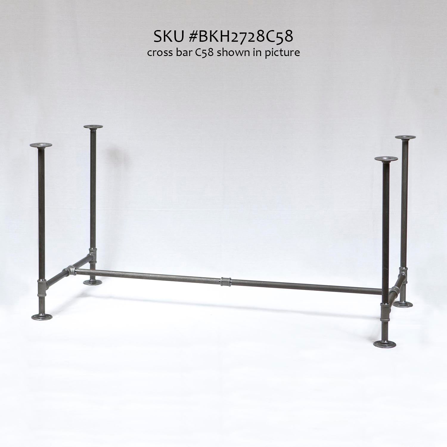 industrial pipe table legs for desk