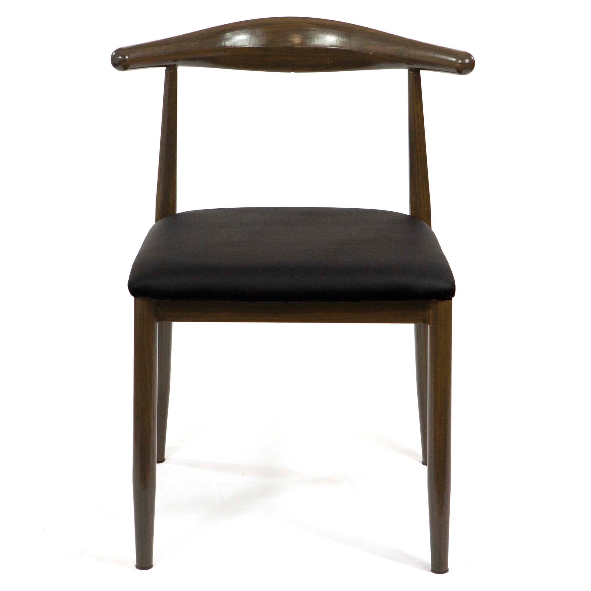 CK8014-WN Horn Back Metal Restaurant Chairs WN 2