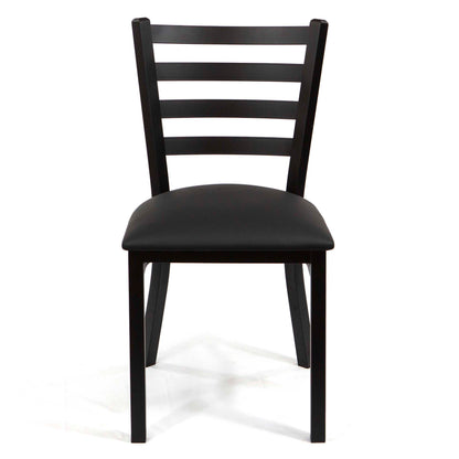 CK8028 Ladder Back Metal Restaurant Chairs 2