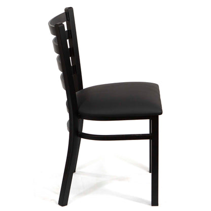 CK8028 Ladder Back Metal Restaurant Chairs 3