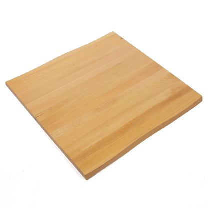 30" x 30" solid European beech hardwood table tops