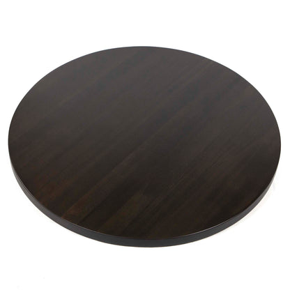 30" round solid European beech hardwood table tops