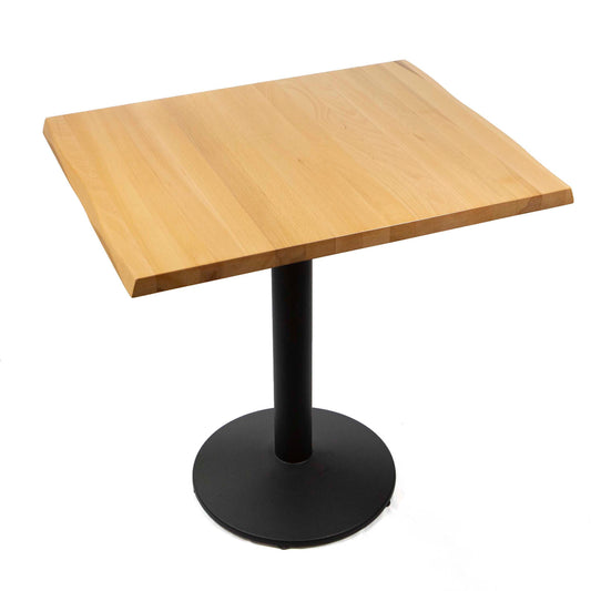 24 x 30" Solid European Beech Hardwood Restaurant Cafe Table, Natural Color #J01B2430NT