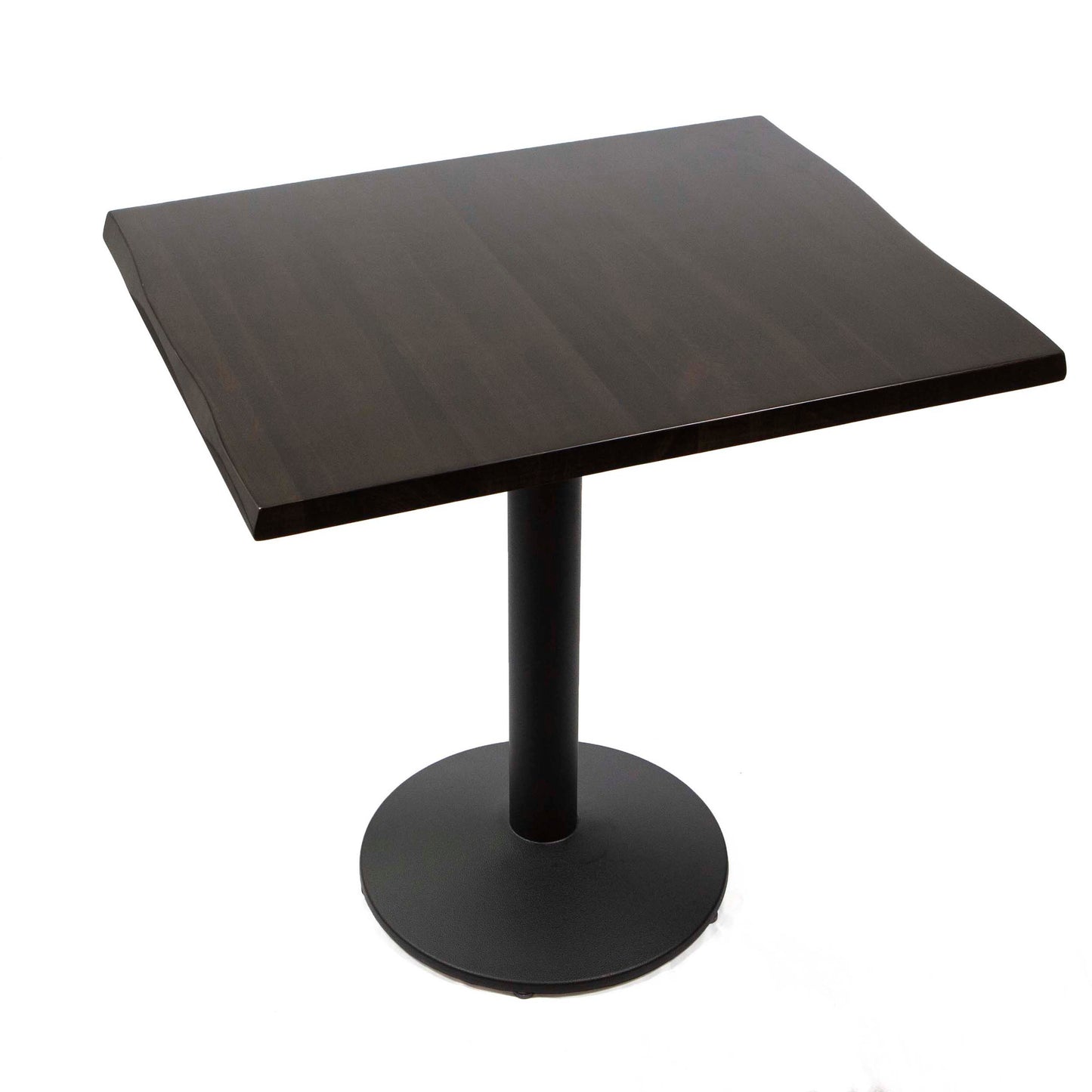 J01B2430WN solid European beech hardwood restaurant cafe table