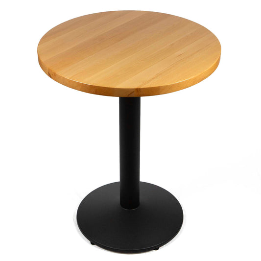 24" European beech wood bistro table