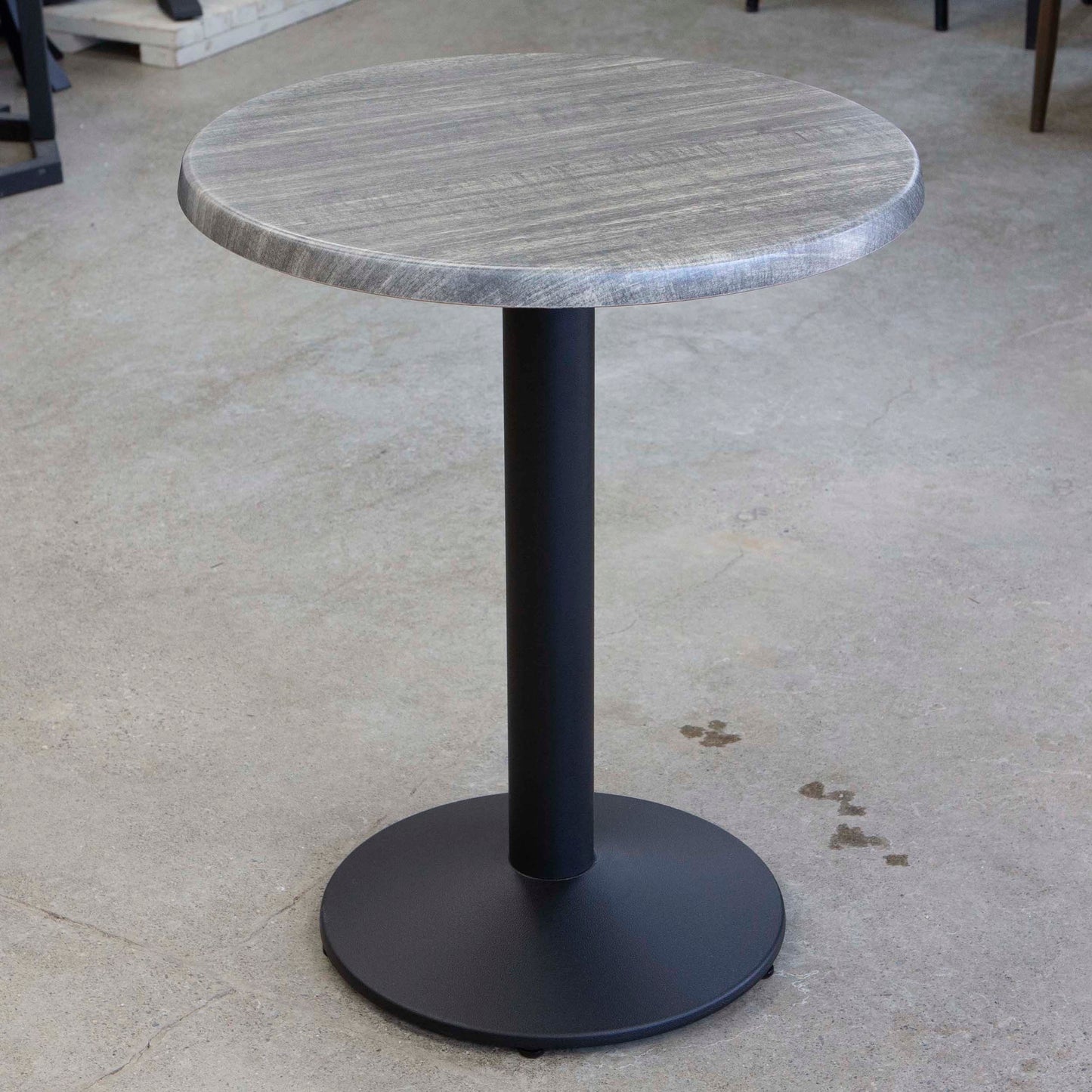 all weather seamless melamine board bistro cafe tables