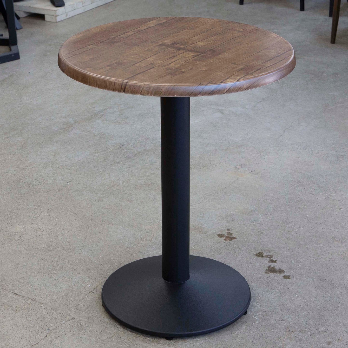 all weather seamless melamine board cafe tables