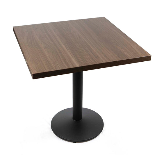 30 x 30" melamine laminated cafe table
