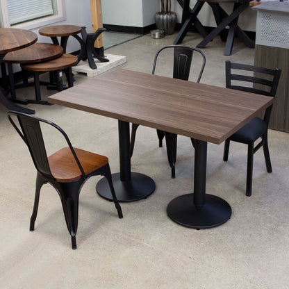 melamine board restaurant tables and chairs