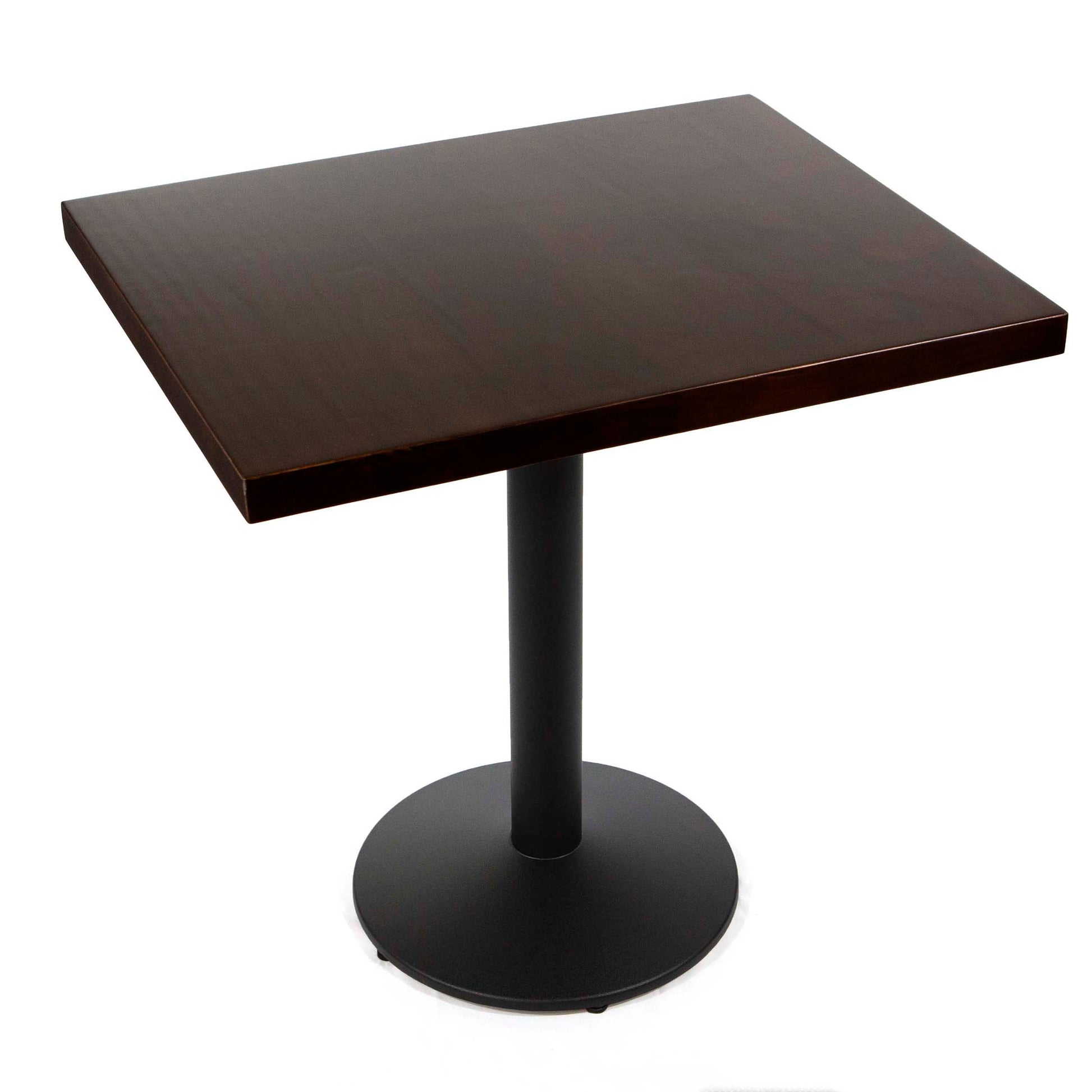 24 x 30" solid pine wood cafe table