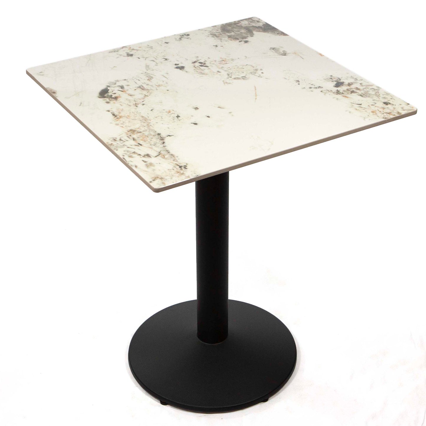 24" square sintered stone restaurant cafe tables