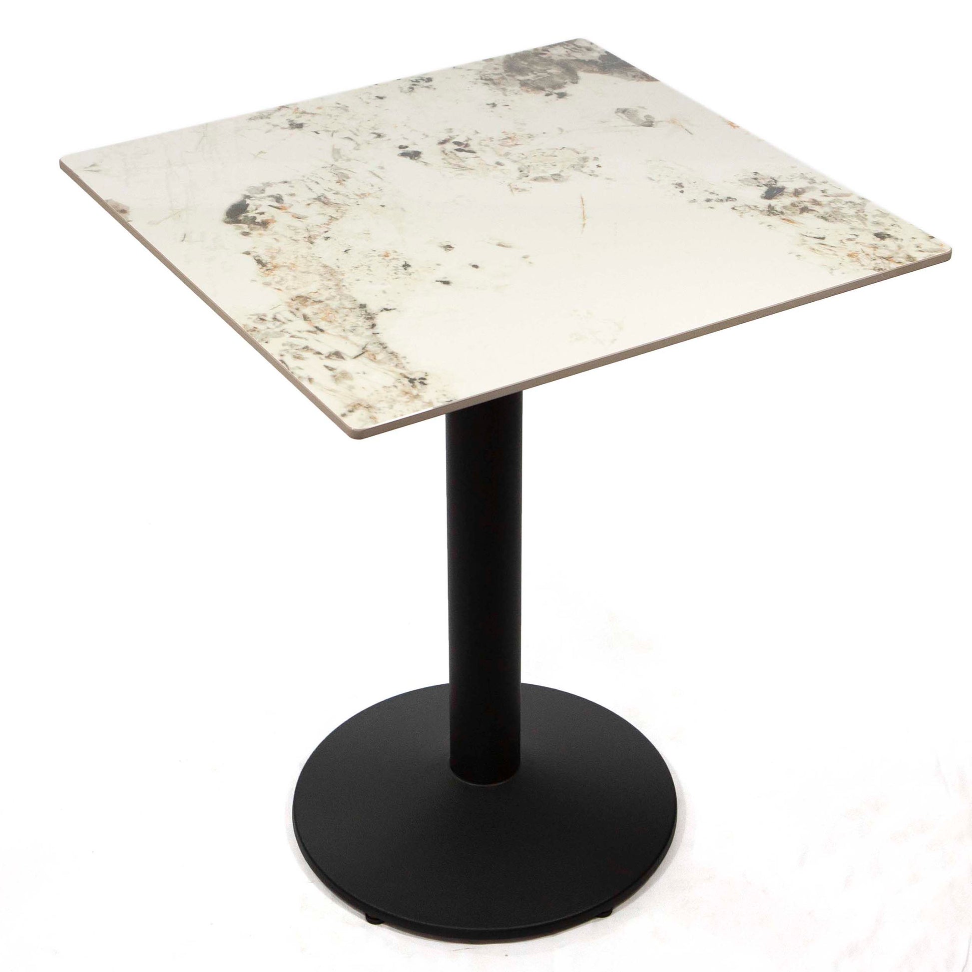24" square sintered stone restaurant cafe tables